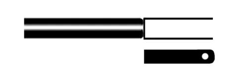 Option cylinder end with extended clevis