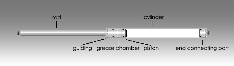 stainless steel gas springs